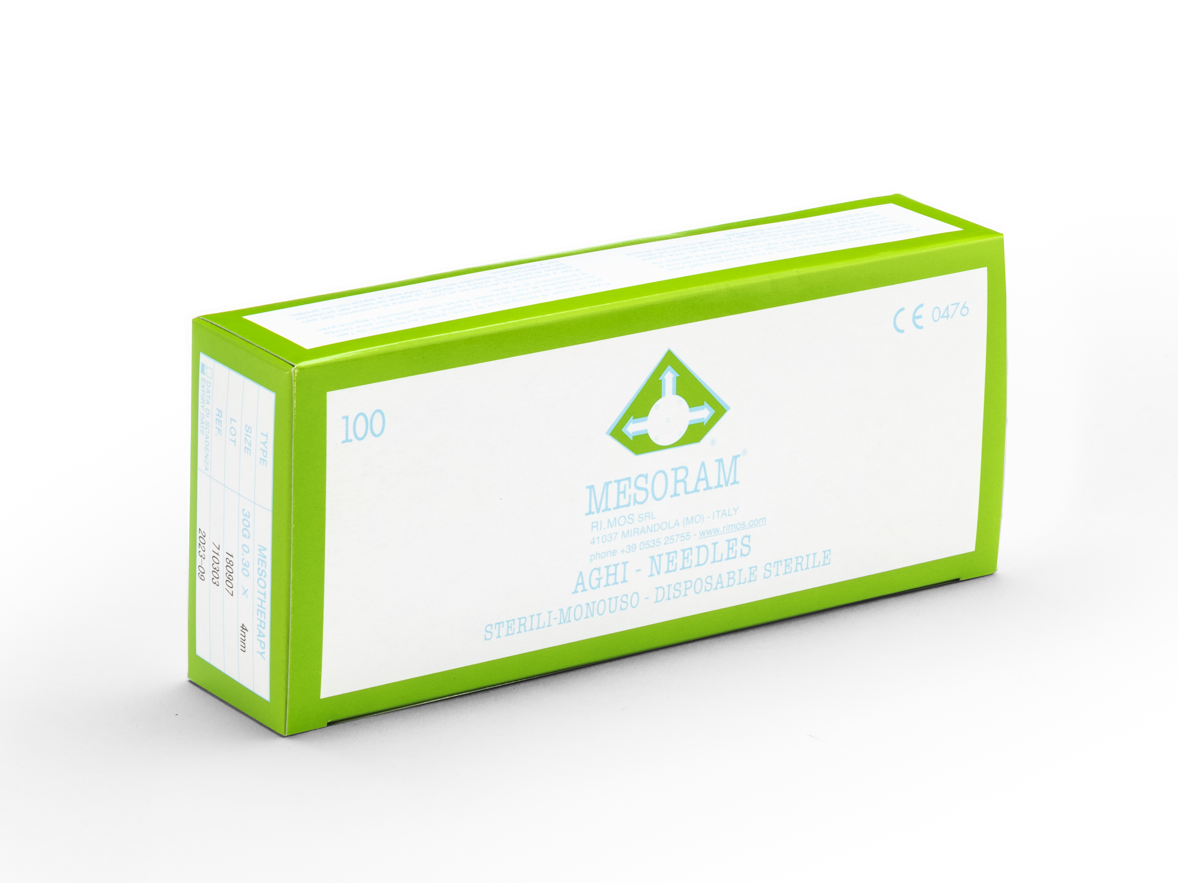 Mesoram Nadeln 30 G (0,3x6mm)