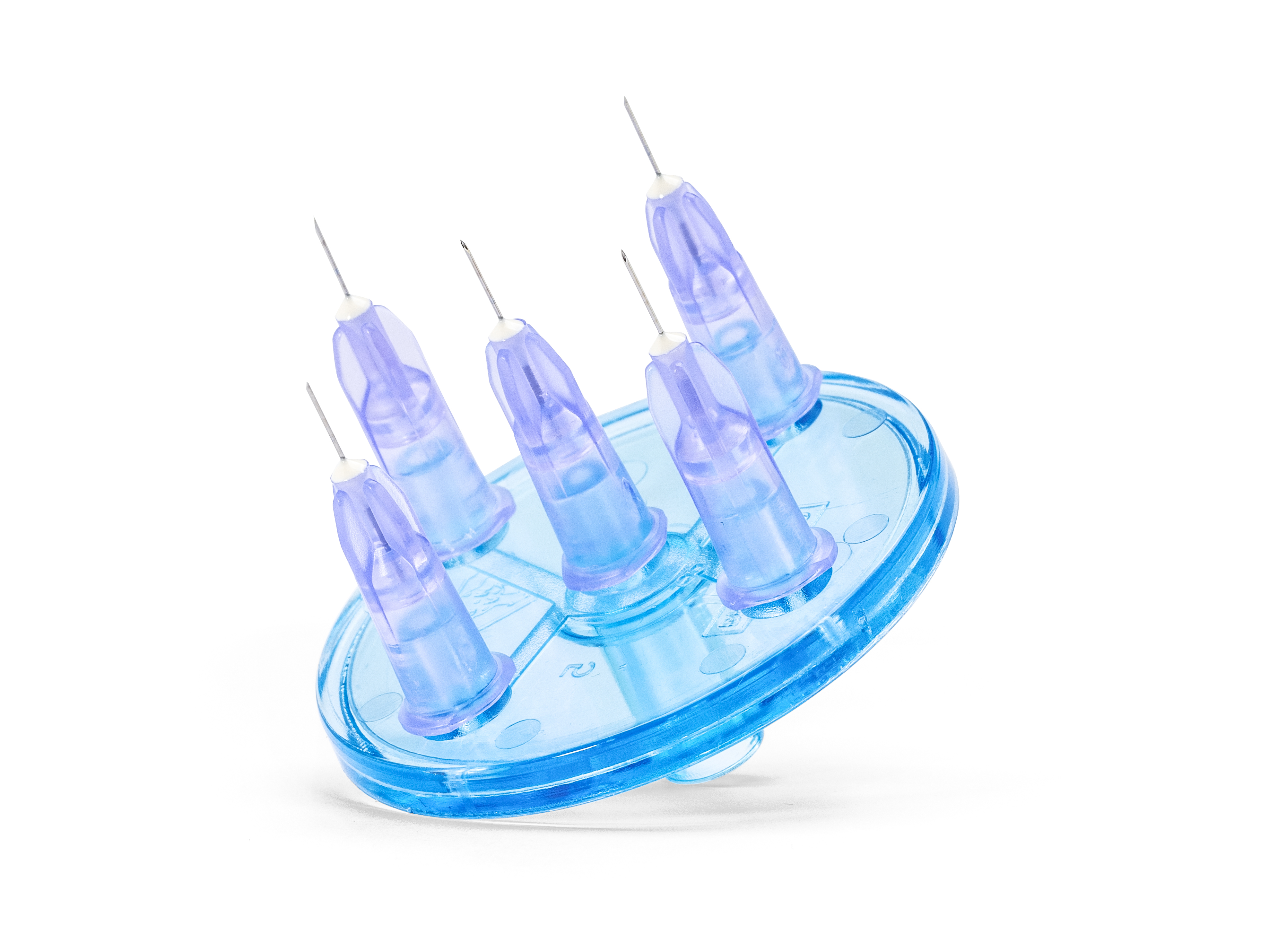 Multi-Injektor Adapter rund mit 5 x 30G 4mm Mesonadeln