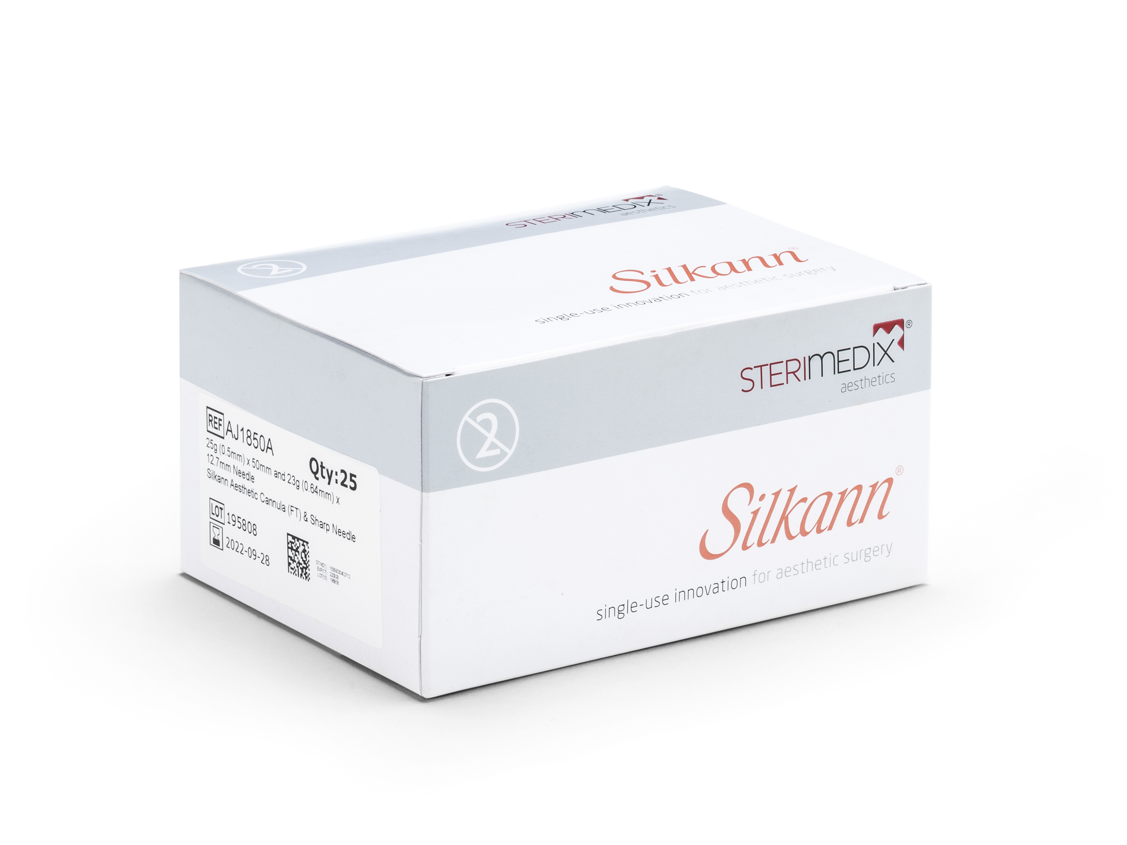 Stumpfe Kanüle Box25 mit 25Gx50mm